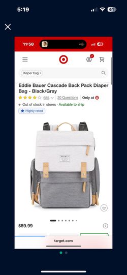 Gender Neutral Diaper Bag
