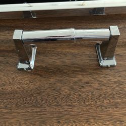 Set Of 3.  24” Bathroom Towel Bars  & Toilet Paper Holders