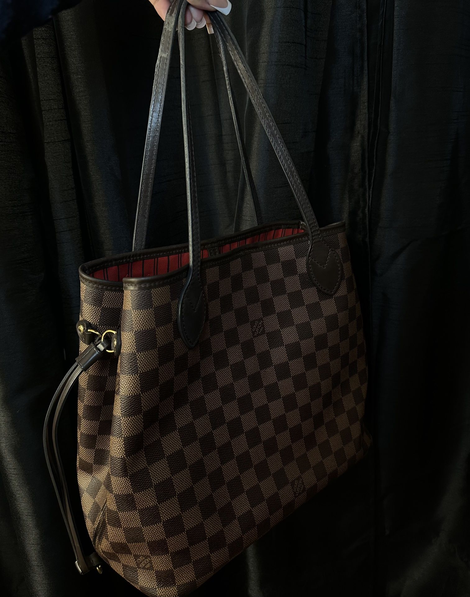 Louis Vuitton Neverfull Bag MM Cherry Damier 