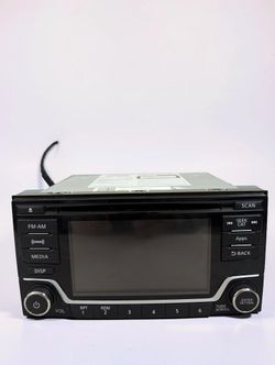 2015-2017 NISSAN LEAF SENTRA VERSA VERSA NOTE P/N 28185-9MB0A DECK-CD RADIO