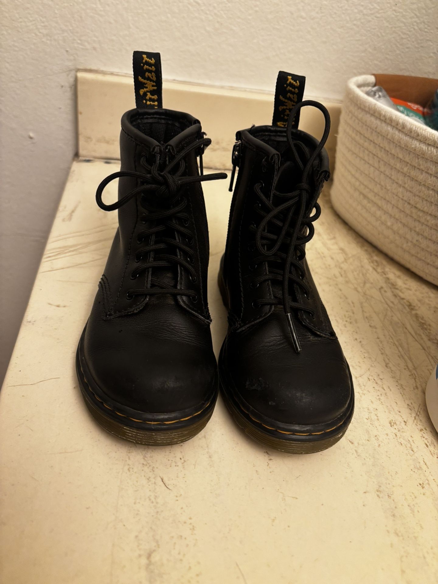 Dr Martens Leather Boots Toddler