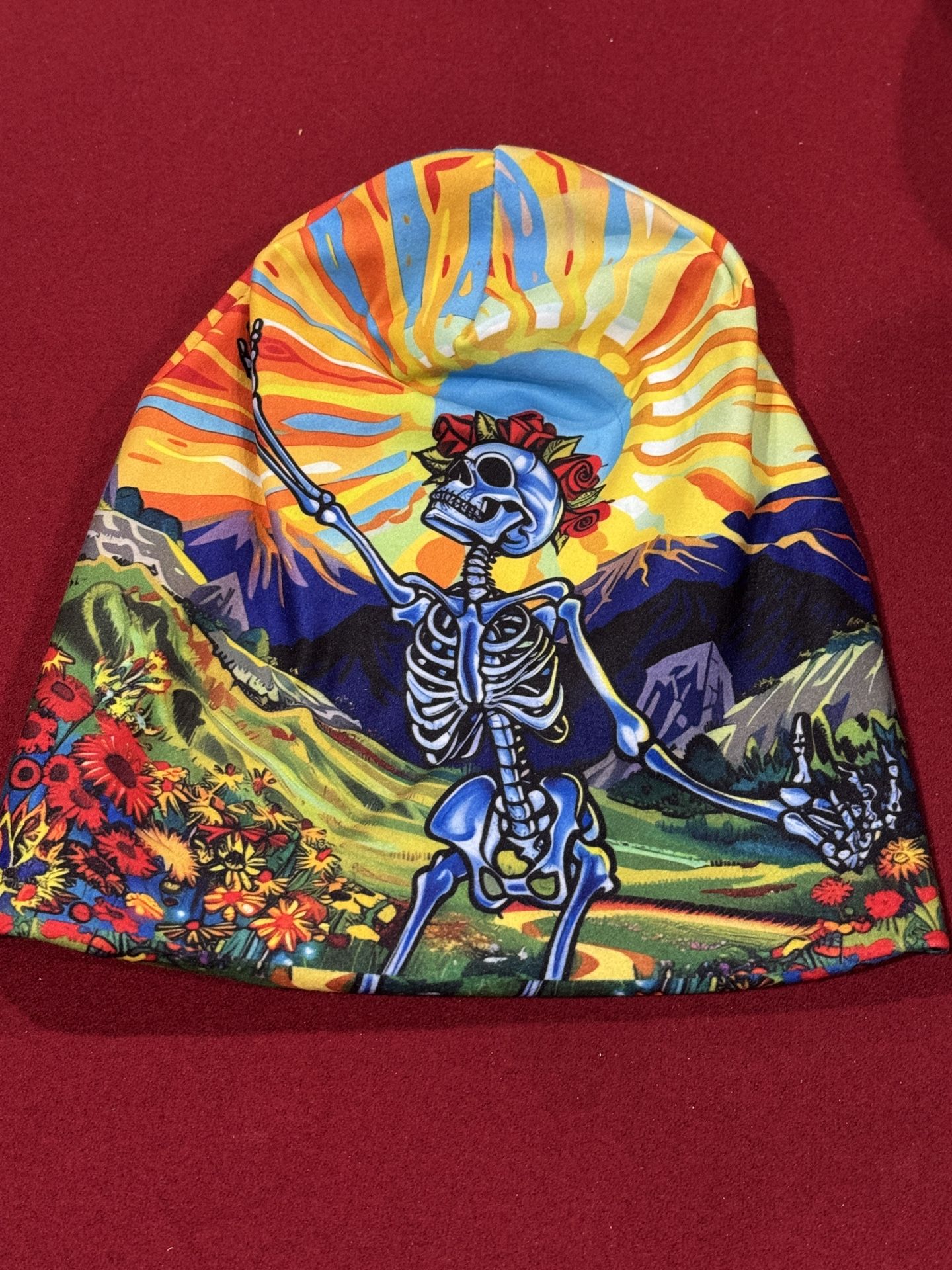 Reversible Grateful Dead Beanie Cap