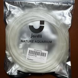 Jardli Aquarium CO2 Proof Silicone Tubing 16 Feet (Clear)