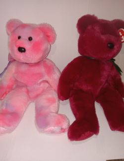 Beaine buddy cranberry and pink