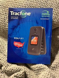Tracfone TCLFLIP 2 Flip Phone New, Not Charging $10