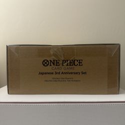 One Piece Japanese 3rd Anniversary Set
