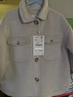 Zara Tan Sweater Coat