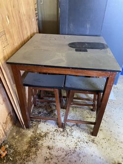 High Top Dining Room Table