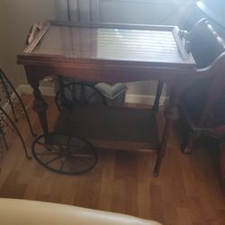 Antique Tea Table .