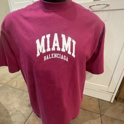 Balenciaga Miami Tee (Purple) NWT Size S  $565 