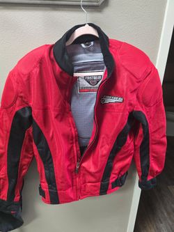 Firstgear Mesh Motorcycle Jacket Red Black