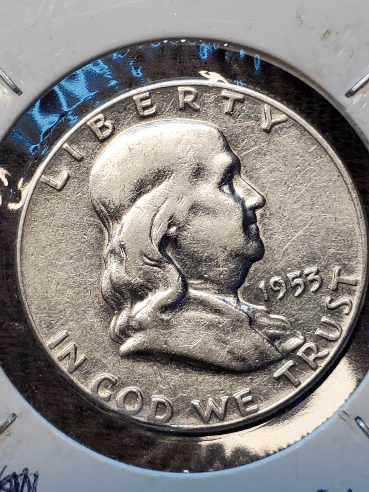 1953 P Franklin Half Dollar