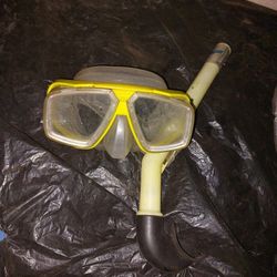 New Dive Mask and Snorkle