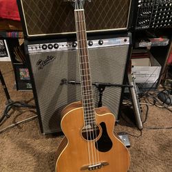 Alvarez AB60CE Artist Series Acoustic Electric Bass Guitar 