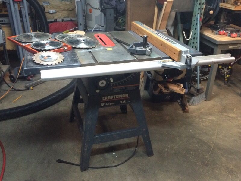 Craftsman 10" Table Saw XR-2412