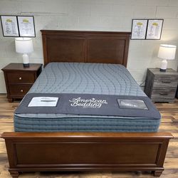 Bed Frame & Nightstand