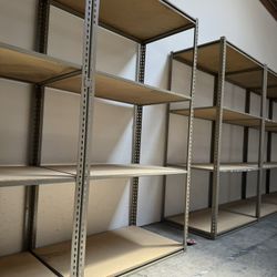 Shelving 48 in W x 30 in D Industrial Boltless Warehouse Storage Racks Stronger Than Homedepot Lowes And Costco Delivery Available