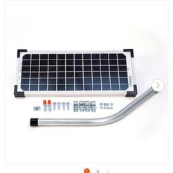 10 watt solar panel kit electric gate opener