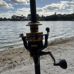 🐠 Preowned Penn Battle III 6000 Reel & Preowned Penn Slammer 7Ft 12-20LB Rod 🔥 