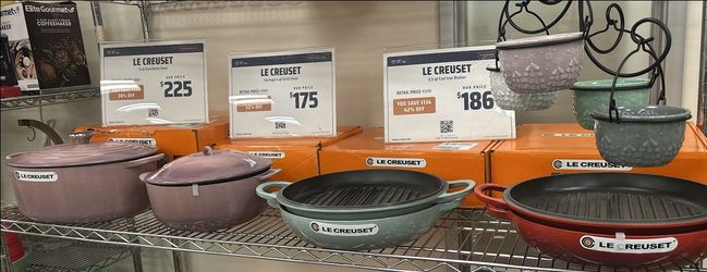 Le Creuset Enameled Cast Iron Cookware – Multiple Colors
