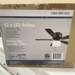 42 in. Ceiling Fan with Light Kit