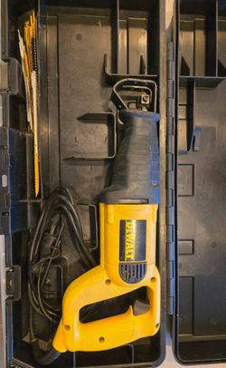 Dewalt reciprocating saw-- Sawzall -