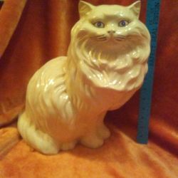 Large Sitting ceramic Persian Cat