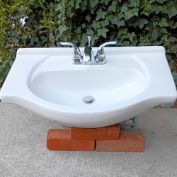 Sink 26 1/2" W X 17" D X 9.5 T Great Condition 