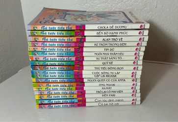 Bá Tước Tiểu Thư Vietnamese Book Series Vol 1–18 Complete Set Vietnamese Manga Kim Dong 2003 Rare