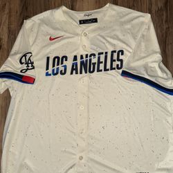 New Men’s Size Medium, Large, XL & 2XL Nike LA Dodgers City Connect Jersey