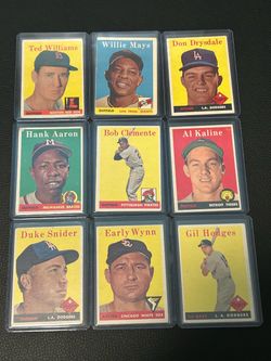 Baseball Cards Topps 1958