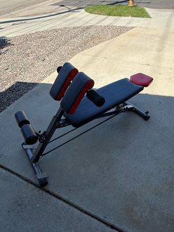 Multi-Functional Adjustable Weight Bench and Roman Chair