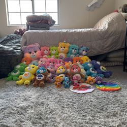Care Bears Stuffed Animal Collection With Extras 