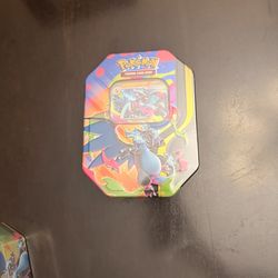 Pokémon mega charizard X Tin