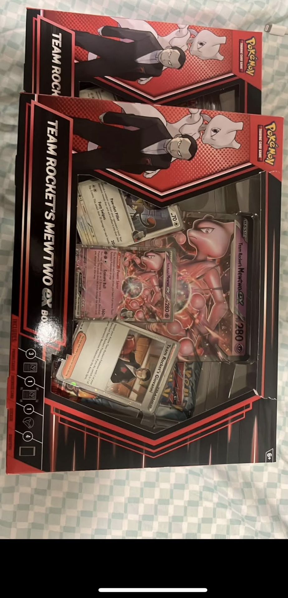 Mewtwo EX Boxes