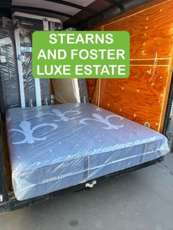 STEARNS AND FOSTER LUXE ESTATE CAL KING MATTRESS