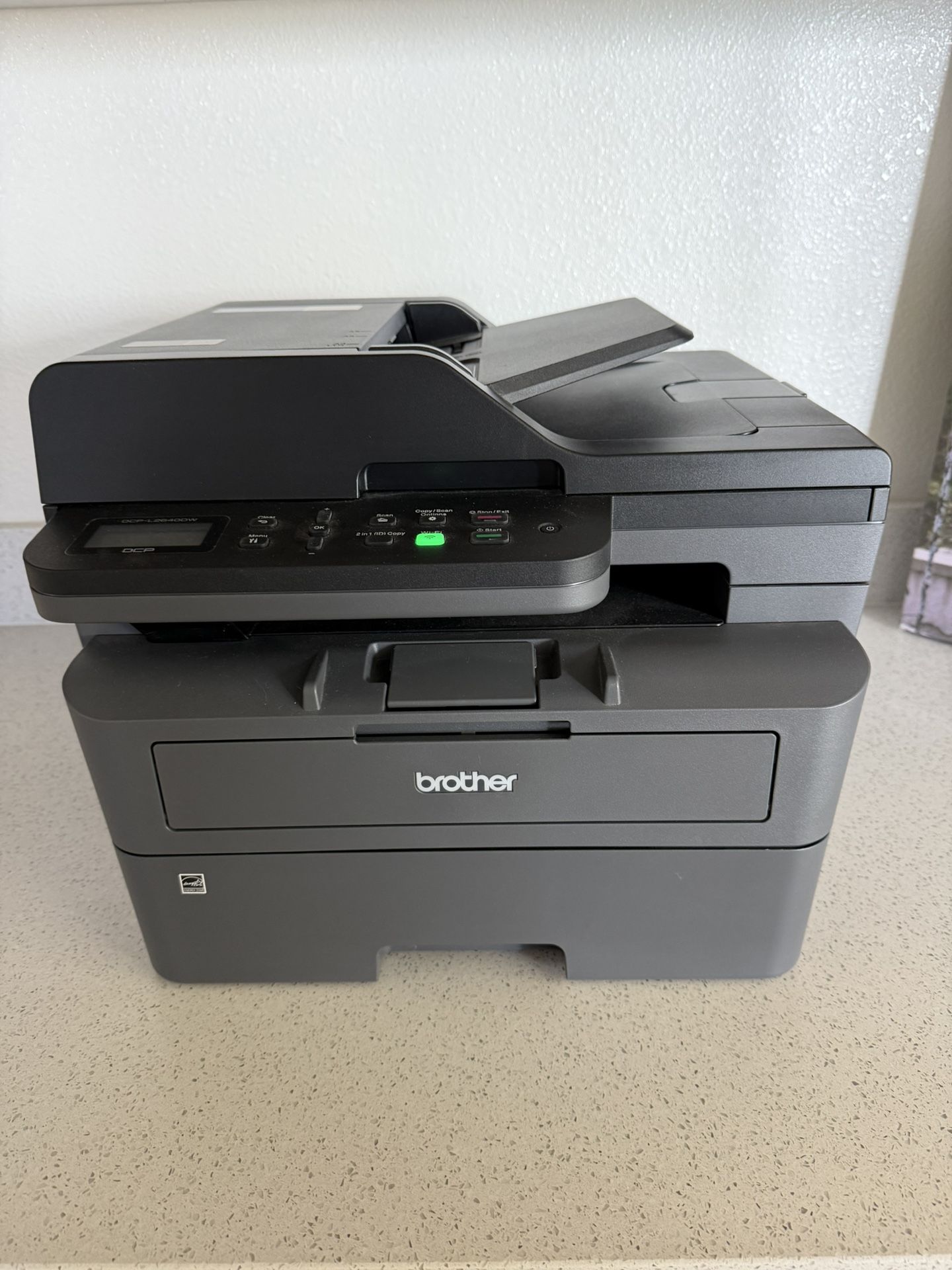 Brother DCP-L2640DW Wireless Compact Monochrome Multi-Function Laser Printer