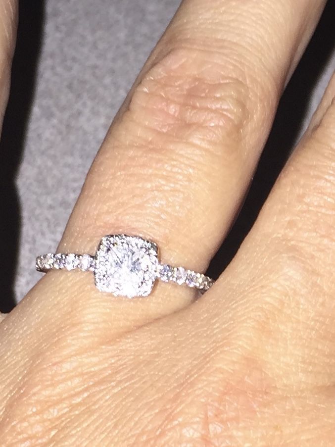 White Gold Diamond Ring