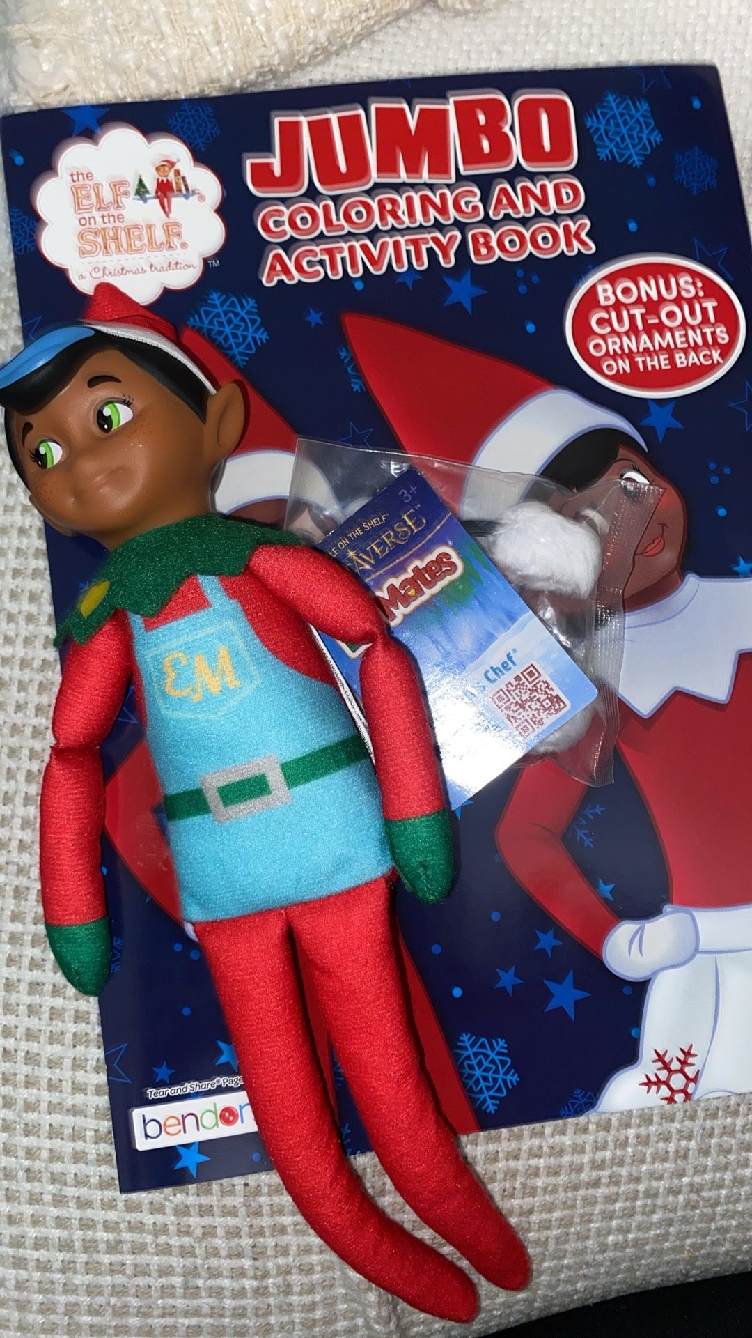 New!!!Elf And Book Set