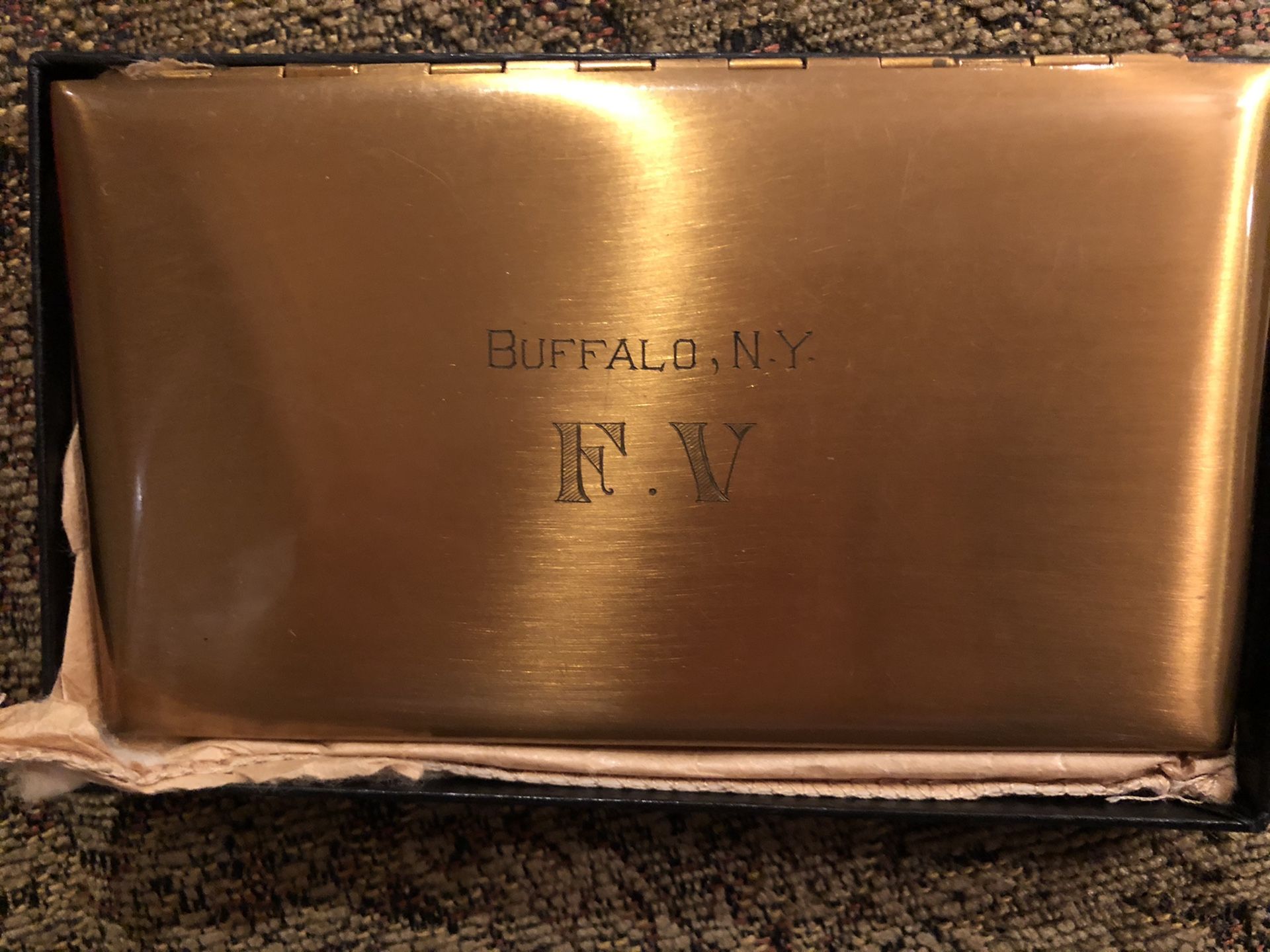 Vintage Alfred Dunhill cigarette case