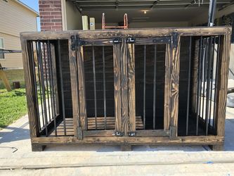 Indoor dog kennel/tv stands