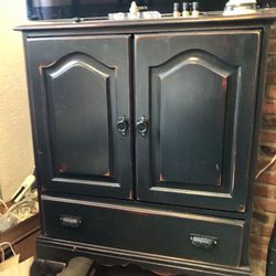 Wood Armoire / TV Stand