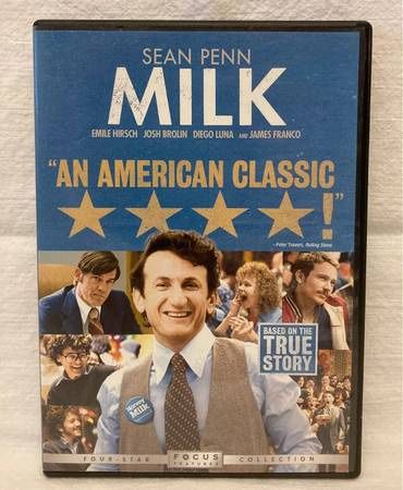 DVD Milk 2008 Sean Penn Josh Brolin Emile Hirsch