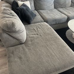 Light grey sectional