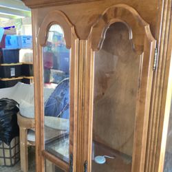 Maple Curio Cabinet 