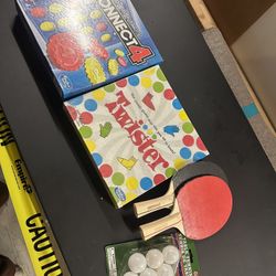 Twister Connect 4 & Ping Pong 