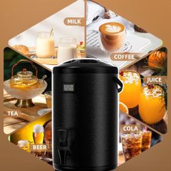 New..2.2 Gallon Insulated Beverage 