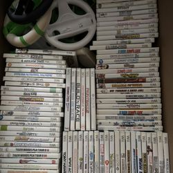 Wii Games And Wii Controllers, Balance Board, Tony Hawk Board Untested Send Offers OBO