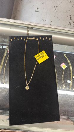Baptism necklace 14k  5.6 grams