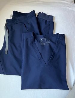 FIGS Scrub Set Navy